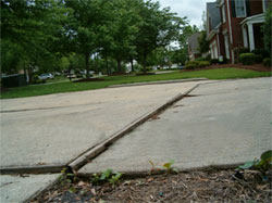 Driveway lifting in Metro Atlanta